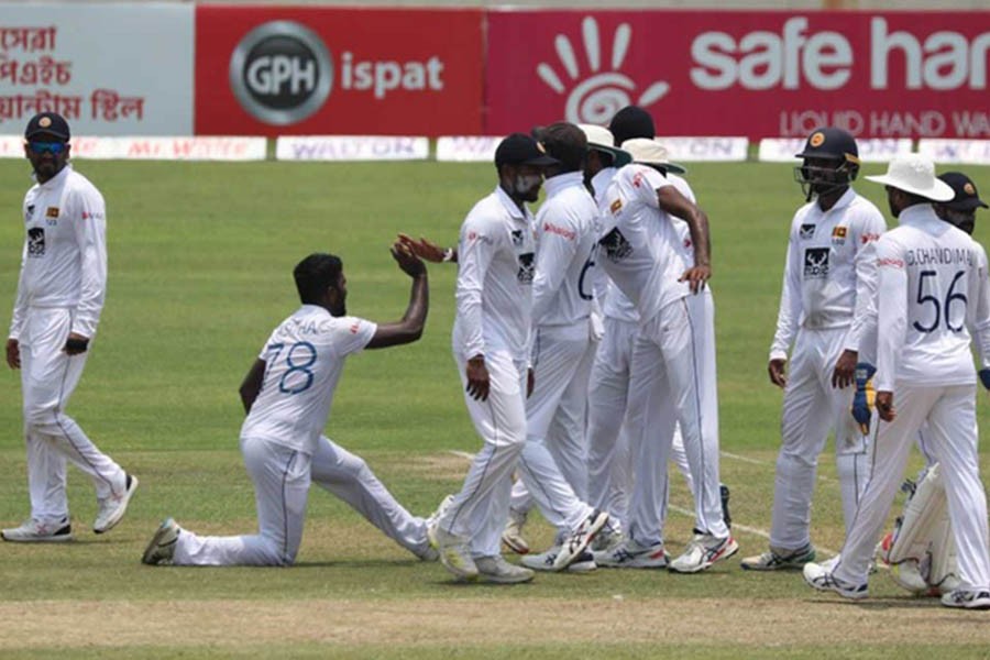 Sri Lanka win Test series against Bangladesh