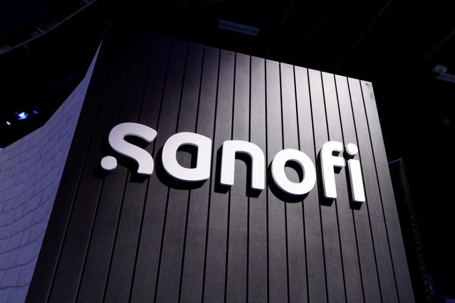 A logo on the Sanofi exhibition space at the Viva Technology conference dedicated to innovation and startups at Porte de Versailles exhibition centre in Paris, France on June 15, 2022 — Reuters photo