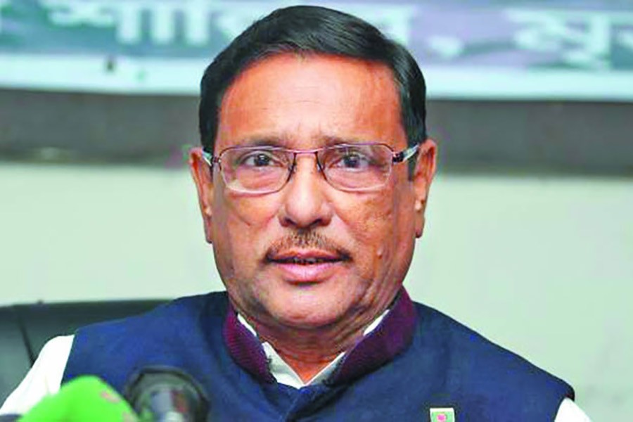 Obaidul Quader says BNP spreading falsehood over electricity to hide its failure