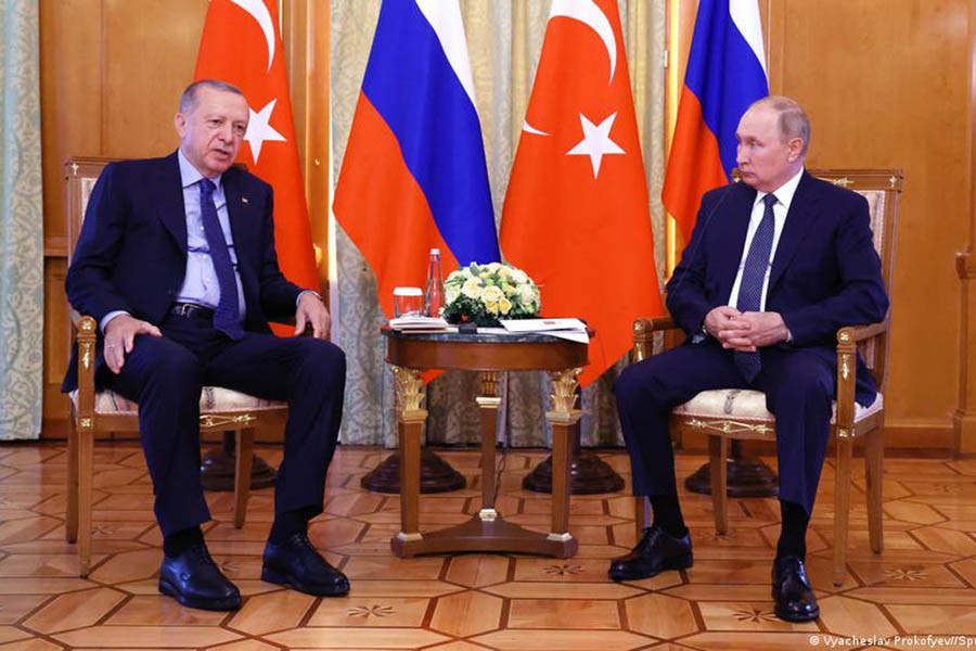 Putin, Erdogan meet to further Russia-Türkiye ties