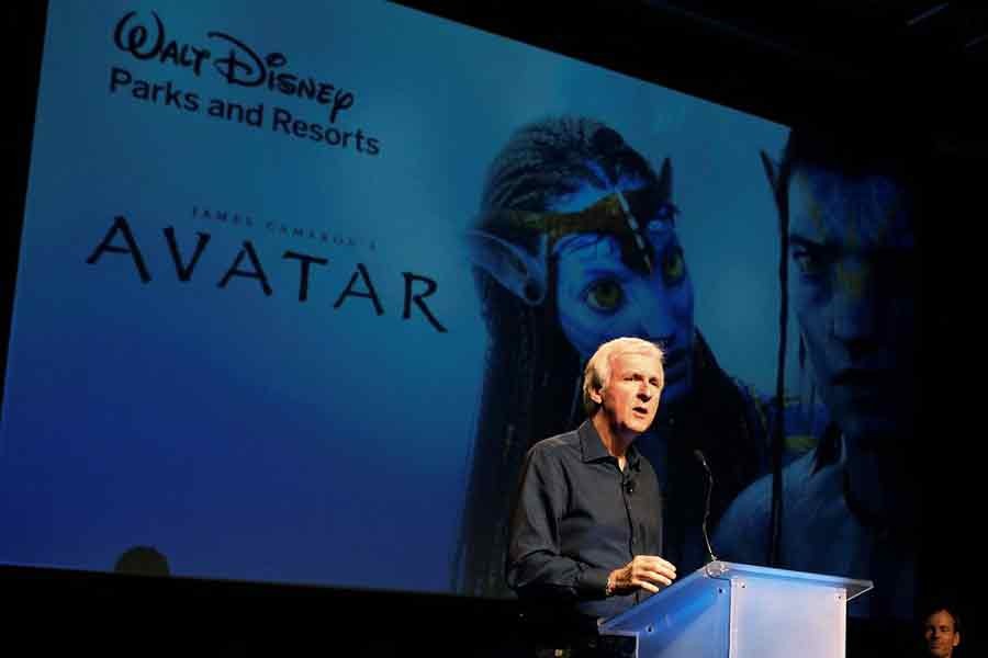 Director James Cameron announcing a long-term agreement which will bring "Avatar" themed lands to Disney parks with the the first at Walt Disney World in Orlando, Florida, as he speaks at a media briefing in Glendale, Calfornia, on September 20 in 2011 –Reuters file photo