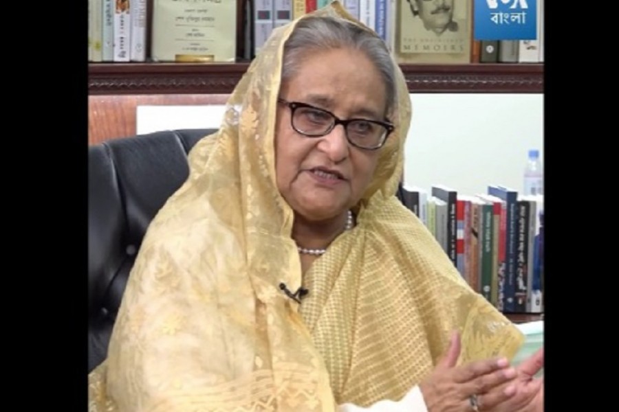 Press gives opinion freely in Bangladesh: PM