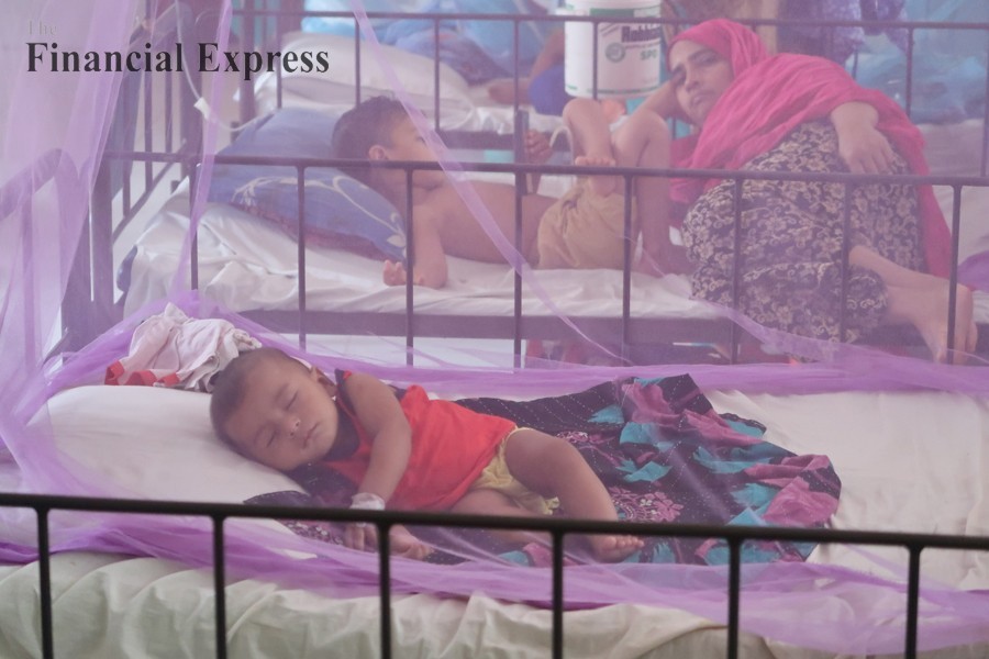 240 dengue patients hospitalised in 24 hours 