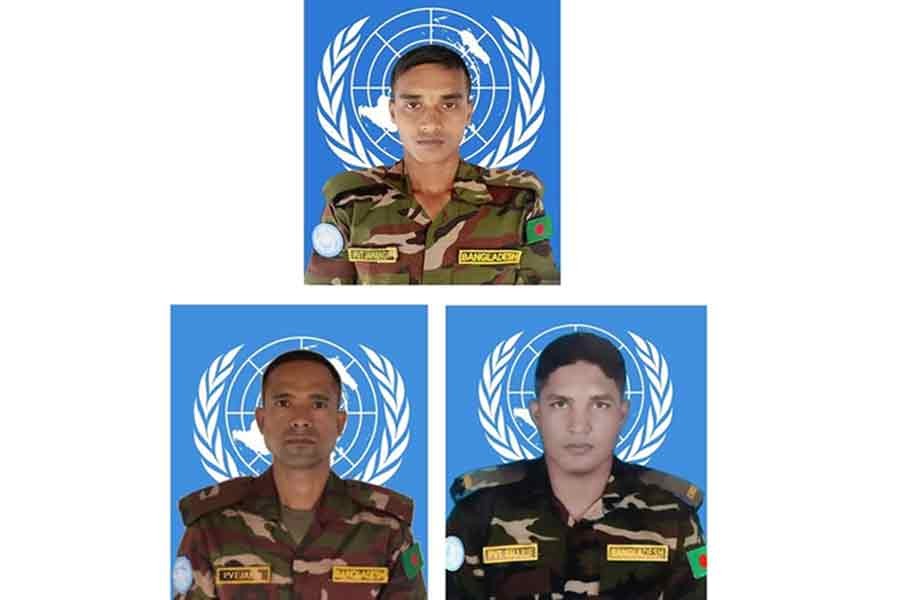 UN condoles death of three Bangladeshi peacekeepers