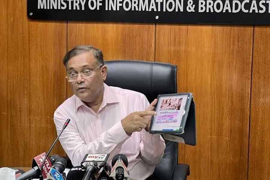 BNP carries out extortion to hold divisional rallies, alleges Hasan Mahmud