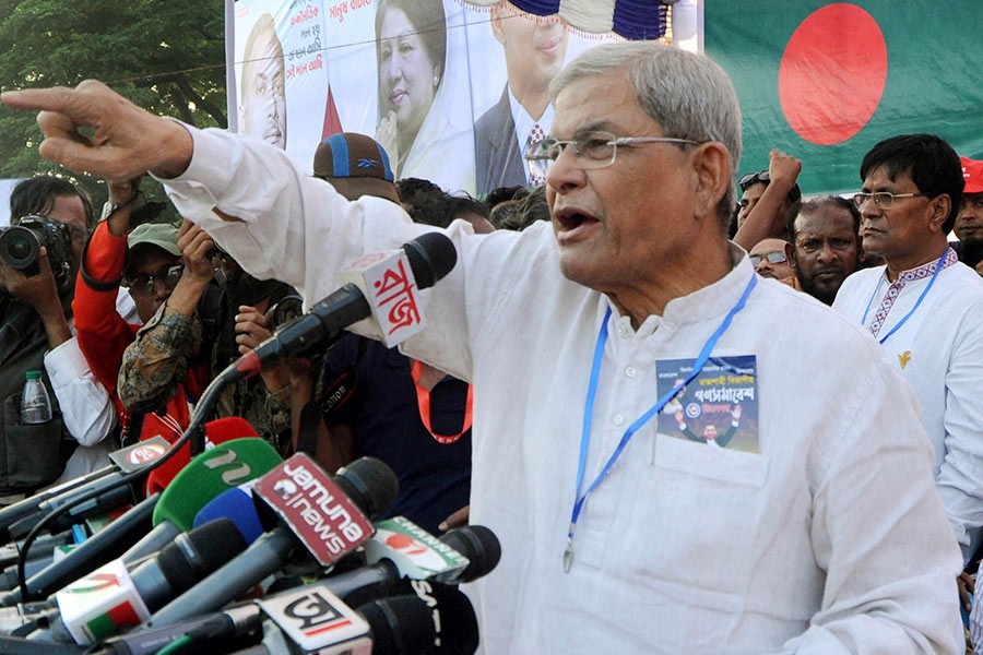 Awami League having nightmares of losing power, says Fakhrul