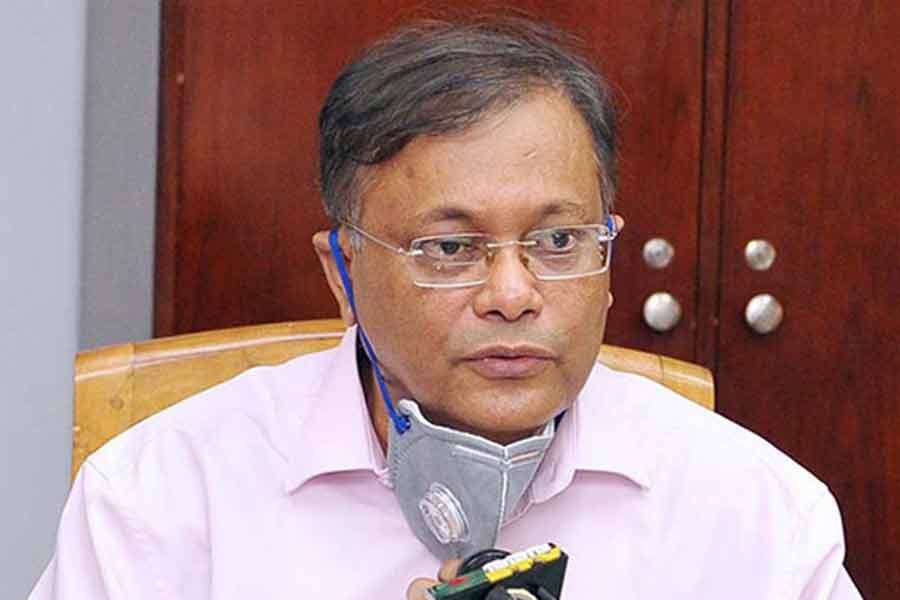 BNP kept bombs in its office to carry out terrorist acts: Hasan Mahmud