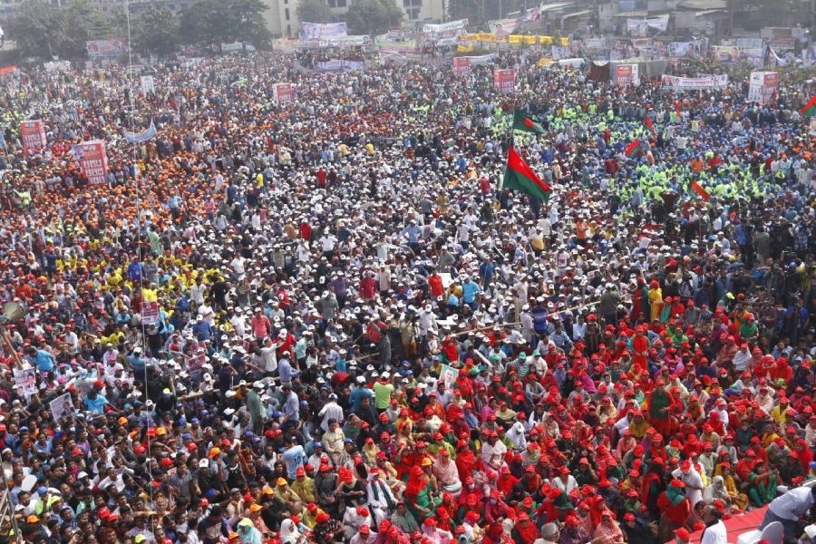 BNP ends its rally in Dhaka with 10-point demand