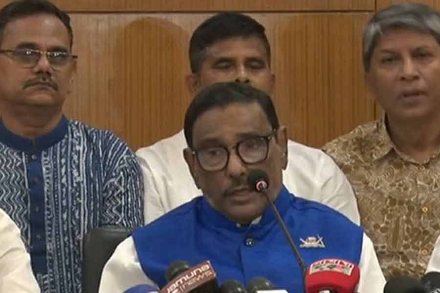 Resignation of BNP MPs nothing but just a drop in ocean: Obaidul Quader