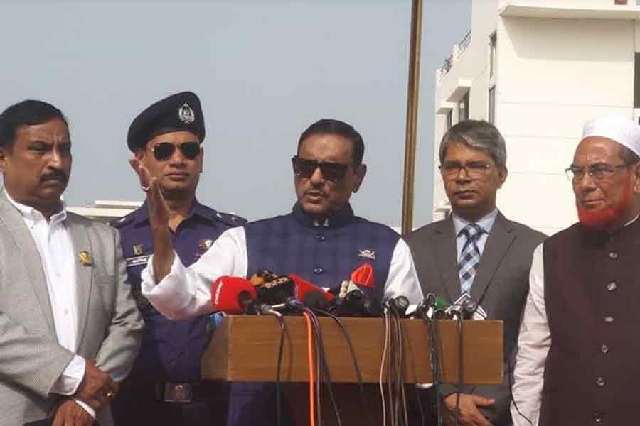PM working to turn ongoing crisis into a possibility: Obaidul Quader