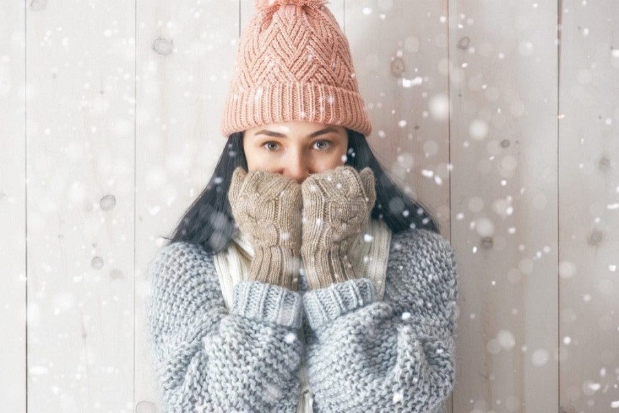 Maintaining healthy skin during extra cold weather