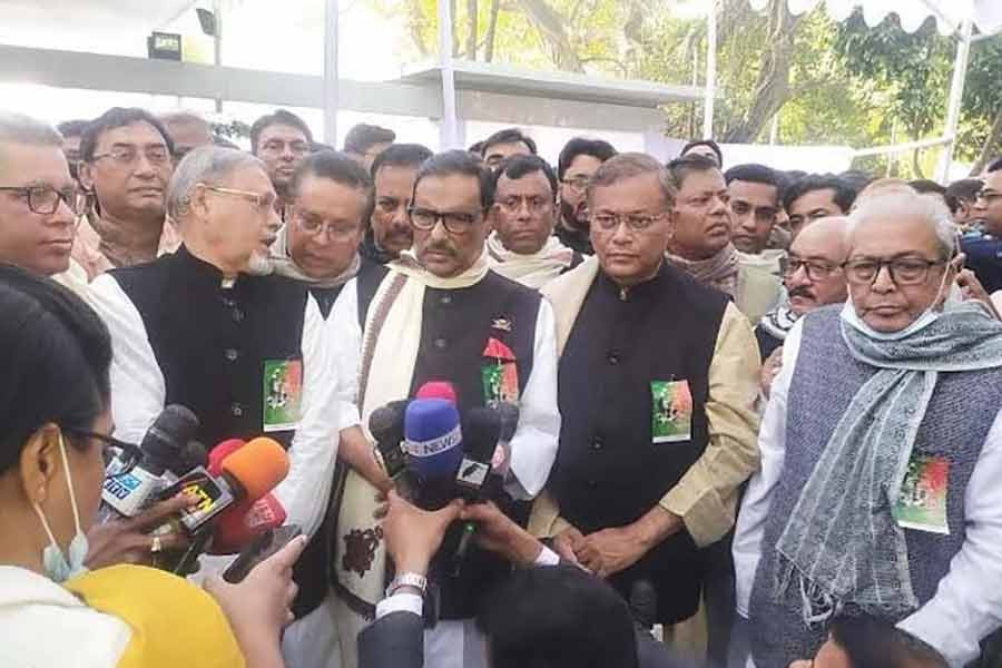 Obaidul Quader says Awami League will respond befittingly to violence, conspiracy