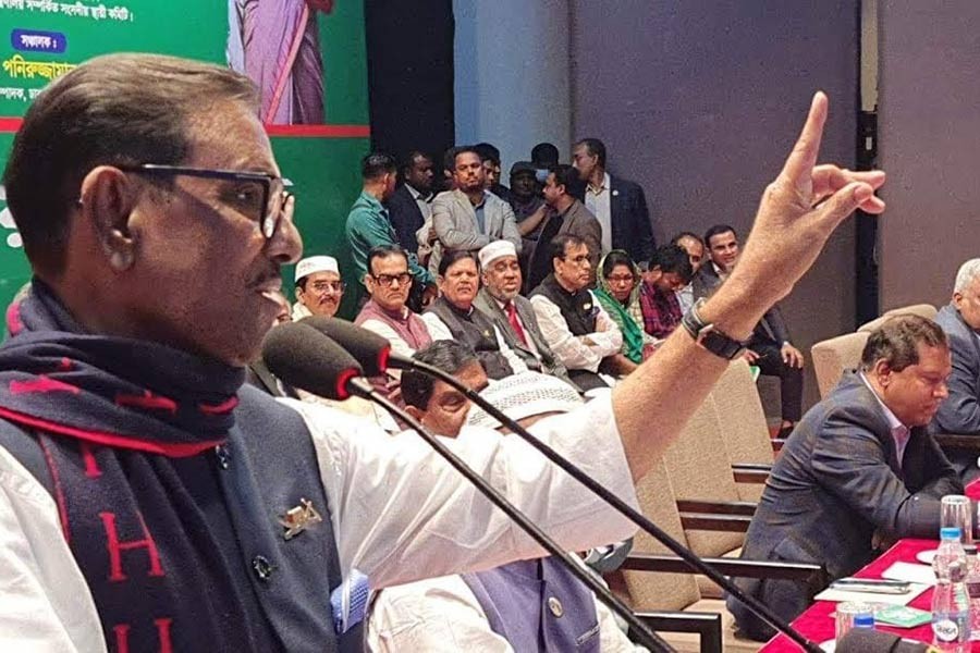 Obaidul Quader says BNP has no capacity to oust government