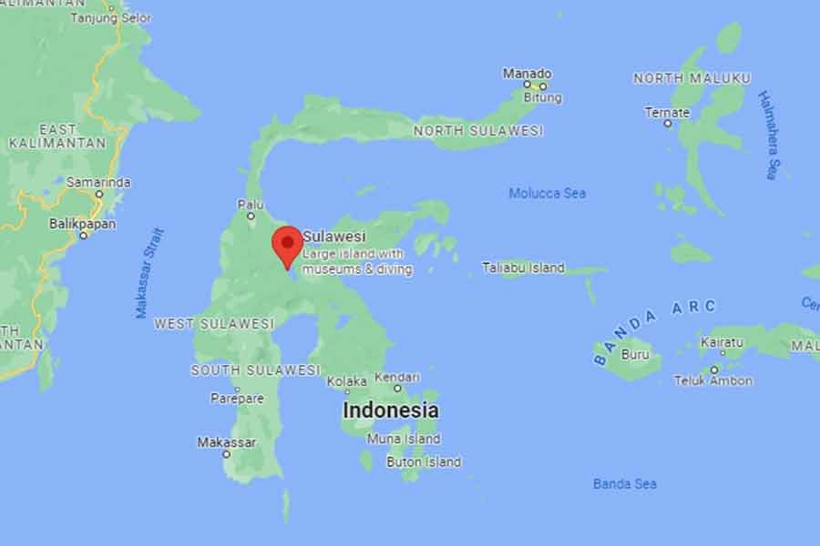 Magnitude 7.0 quake strikes off Indonesia's Sulawesi island