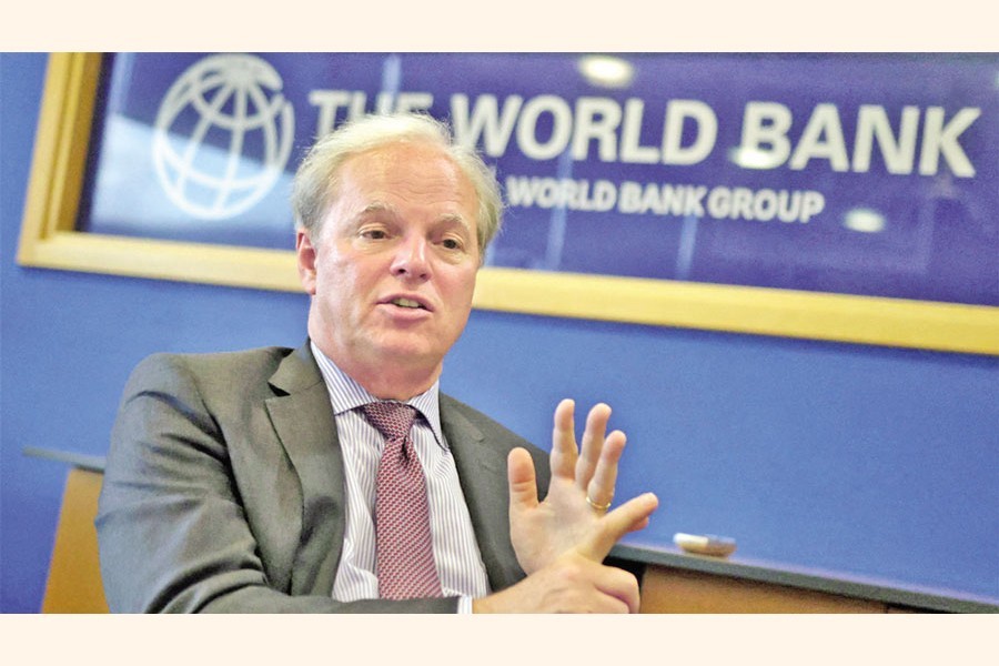 World Bank managing director Axel van Trotsenburg