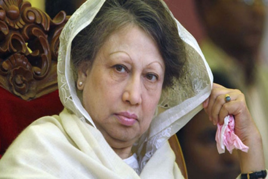 BNP Chairperson Khaleda Zia. - File photo