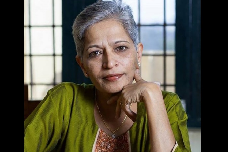 Gauri Lankesh was known as a fearless and outspoken journalist. - Photo collected