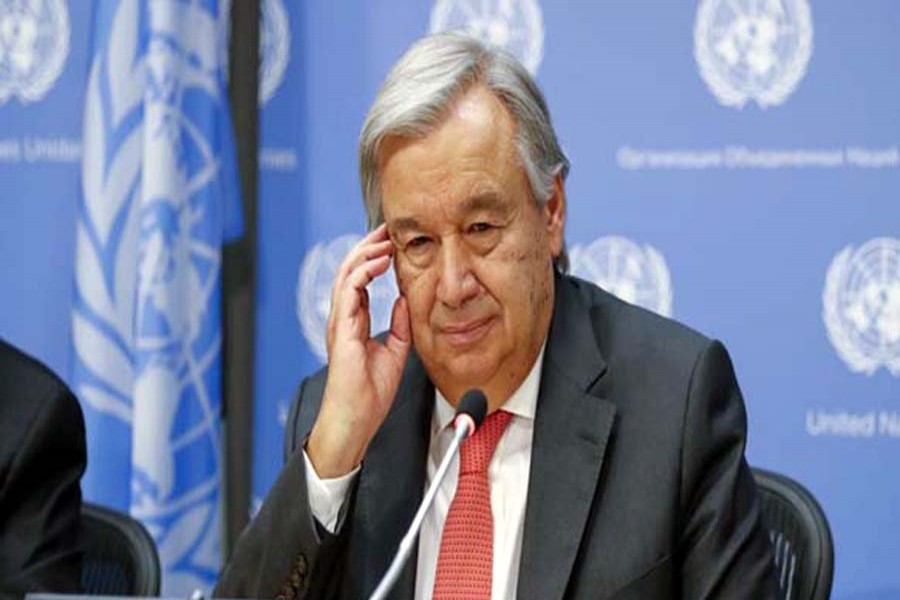 UN Secretary General Antonio Guterres addressed a press conference on september 13, 2017 on the eve of UN General Assembly session. - Reuters photo