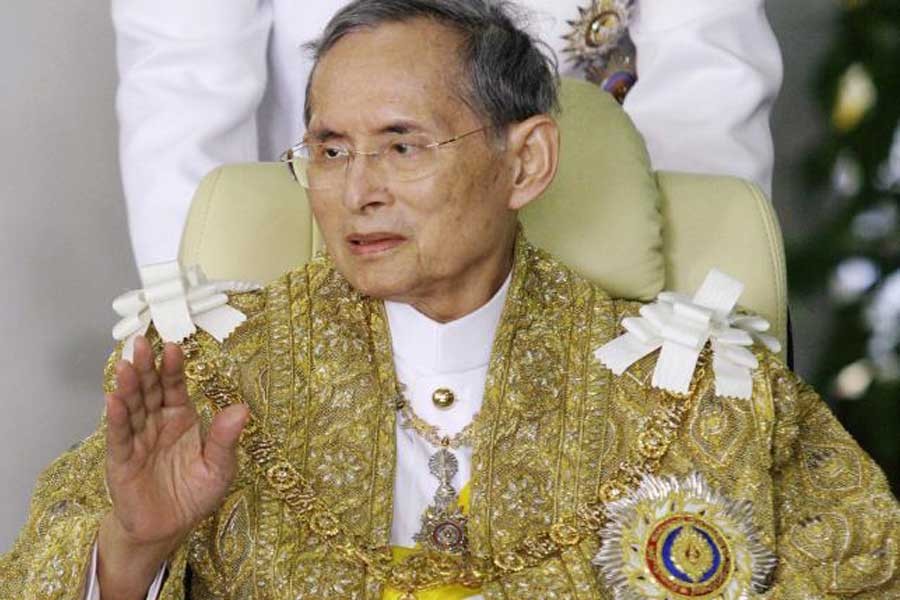 Thailand's King Bhumibol Adulyadej, pictured in 2010, died last year at 88. (AP Photo)