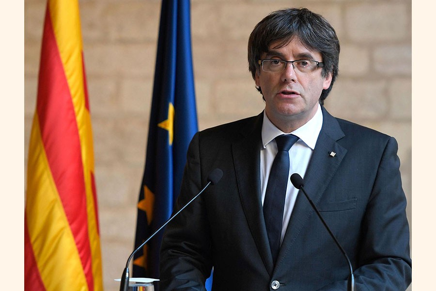Spanish court withdraws ex-Catalan leader’s arrest warrant