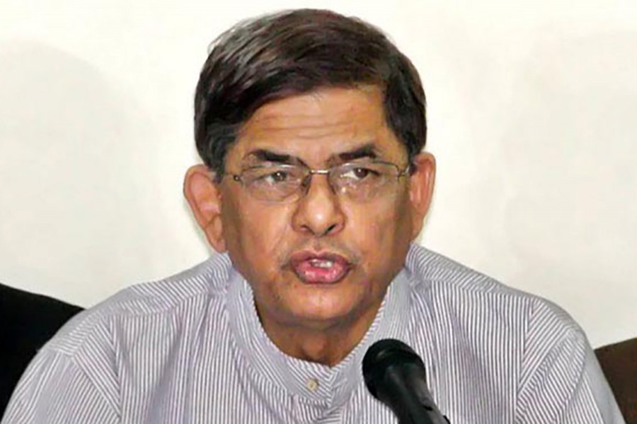 File photo shows BNP Secretary General Mirza Fakhrul Islam Alamgir