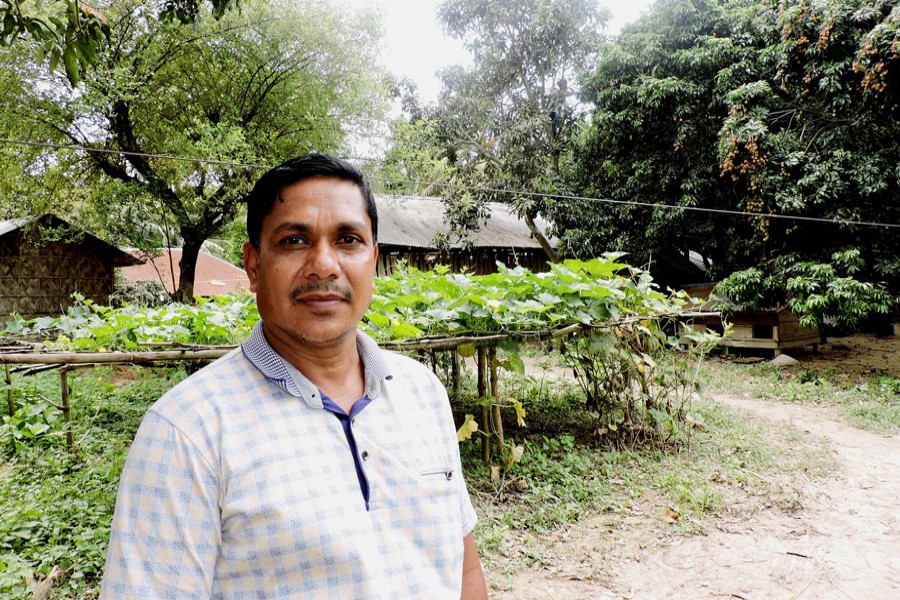 Farmer Golam Ali prospers by doing hard work