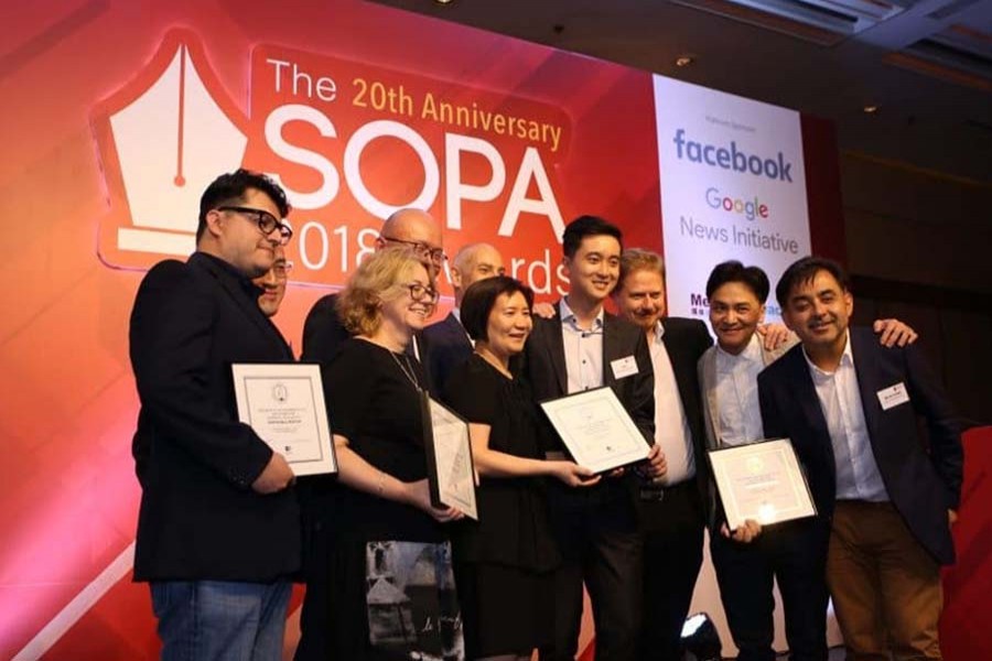 Reuters wins SOPA Award