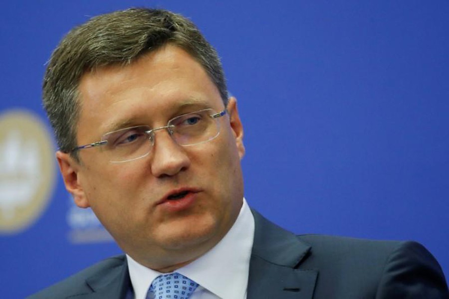 Russian Energy Minister Alexander Novak   	— Reuters