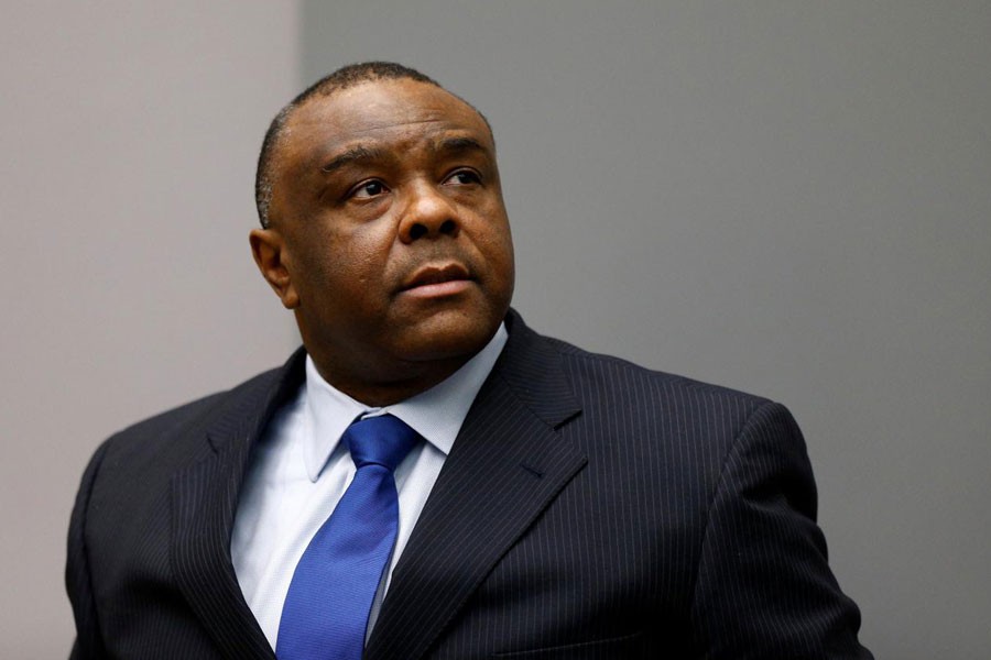 Jean-Pierre Bemba Gombo of the Democratic Republic of the Congo sits in the courtroom of the International Criminal Court (ICC) in The Hague, June 21, 2016 – Reuters file photo