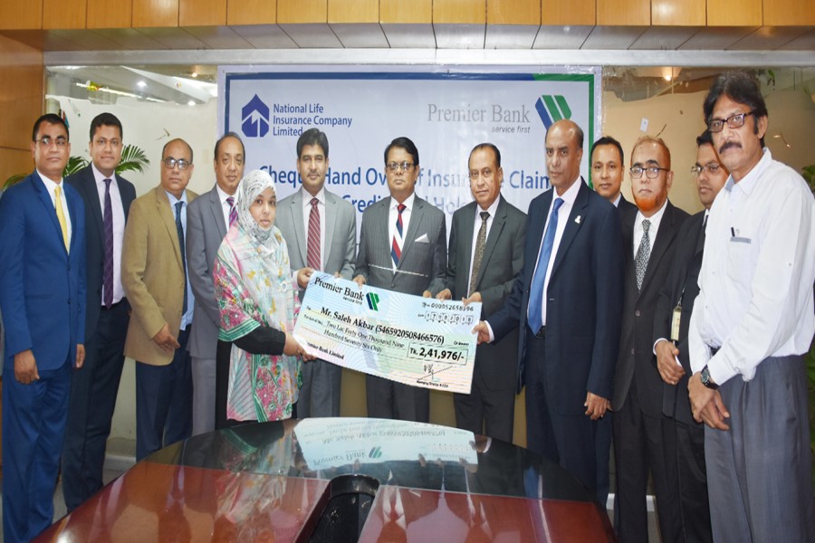 Premier Bank hands over ins claim cheques