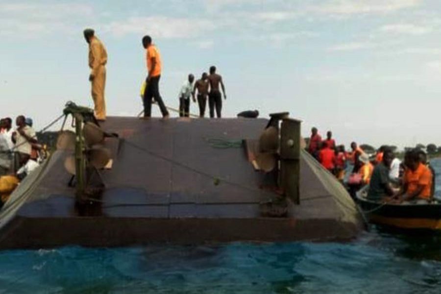 42 die as ferry capsizes in Lake Victoria