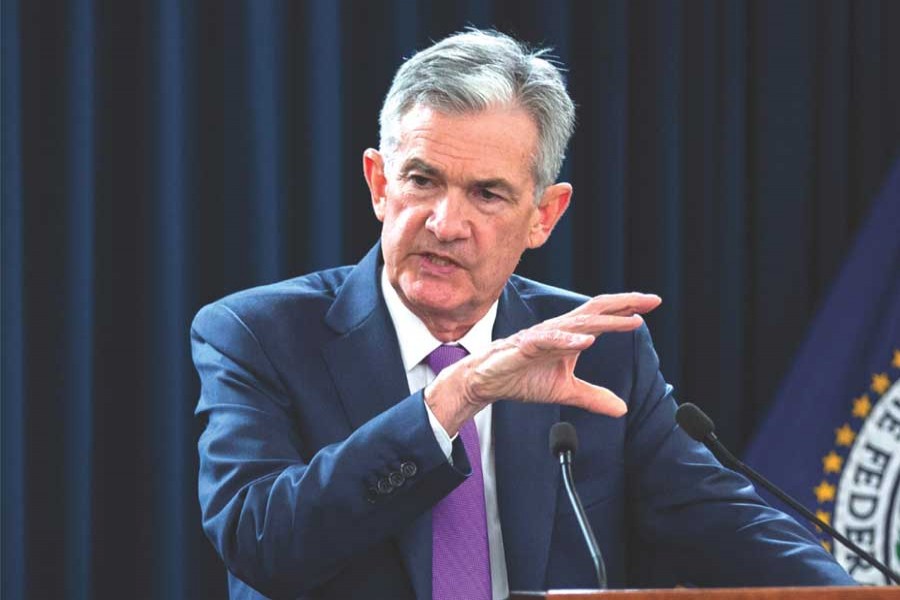 US FEDERAL RESERVE CHAIRMAN JEROME POWELL ADDRESSES A PRESS CONFERENE IN WASHINGTON ON SEPTEMBER 26, 2018: The Federal Reserve raised interest rates on September 26, 2018  for the third time this year and signalled they will raise rates again in December.
