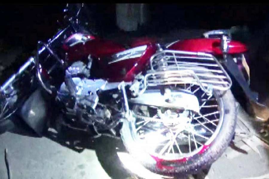 Motorcyclist dies in Sherpur road crash