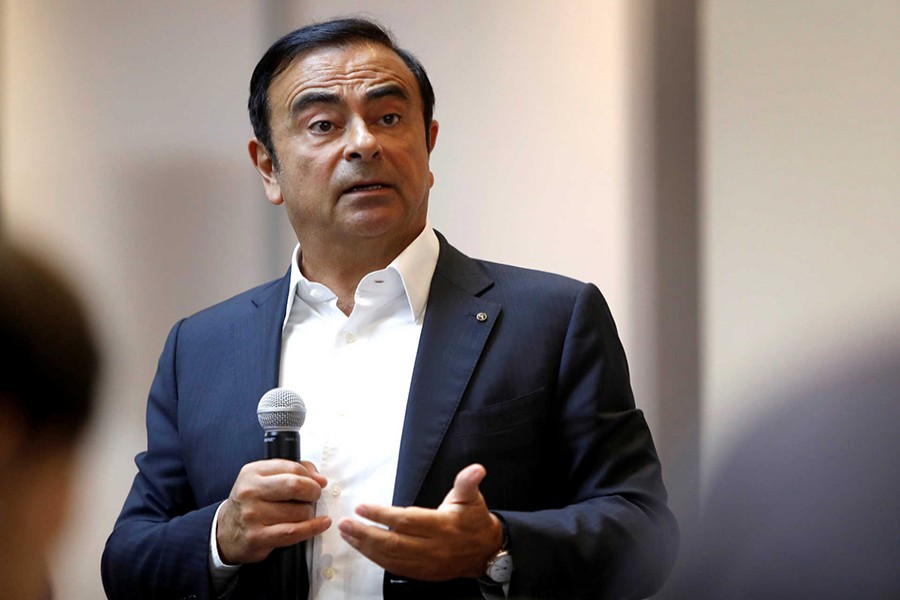 Carlos Ghosn, chairman and CEO of the Renault-Nissan-Mitsubishi Alliance, seen in this undated Reuters file photo