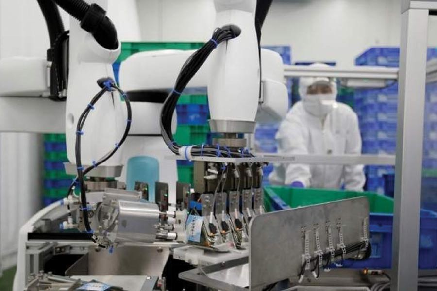 Relatively inexpensive and easy to operate, robots are now used by companies of all sizes for small-batch manufacturing and simple processes. — Reuters
