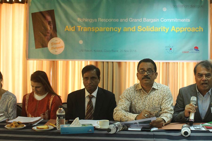 Local NGOs, civil society bodies seek transparency of Rohingya aid