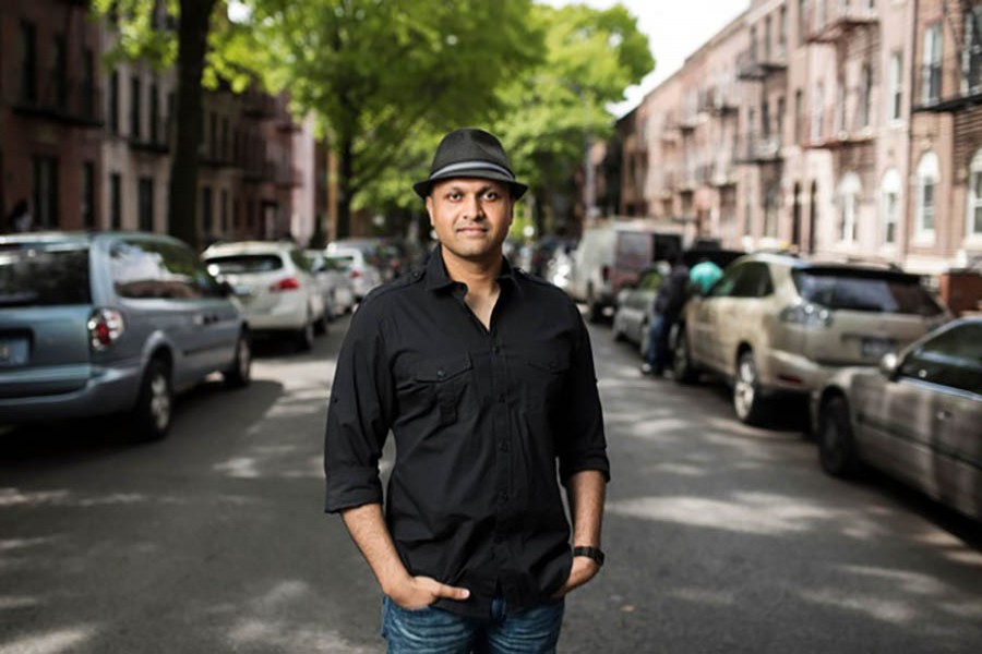 Syed Ali near his apartment building in Brooklyn, May 12, 2017. File photo