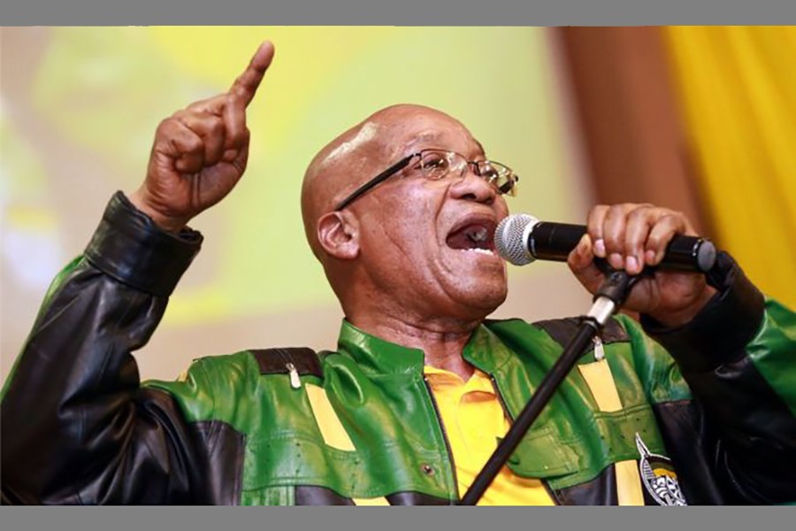 Jacob Zuma's trademark song is the anti-apartheid anthem Umshini Wami, which translates as "Bring Me My Machine Gun". Photo: Collected
