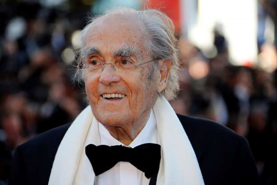 French composer and pianist Michel Legrand at the 70th Cannes Film Festival opening ceremony. Photo: Reuters