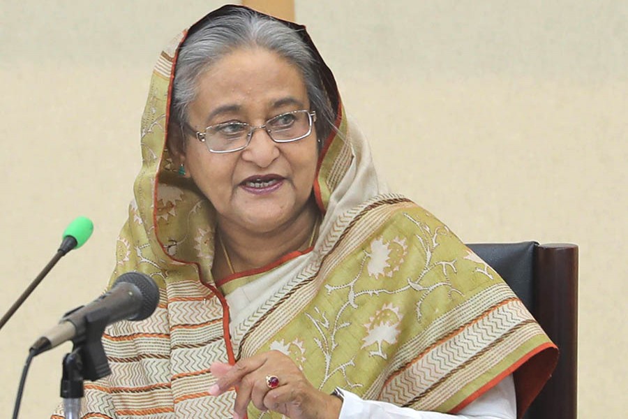 File photo of Prime Minister Sheikh Hasina (Focus Bangla)