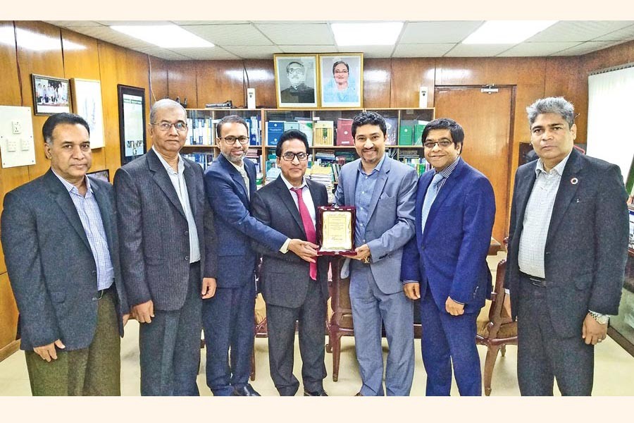 A five-member delegation from Venture Capital and Private Equity Association of Bangladesh (VCPEAB), led by its chairman Shameem Ahsan, also General Partner of Fenox Venture Capital met Md Mosharraf Hossain Bhuiyan, chairman of National Board of Revenue on Wednesday