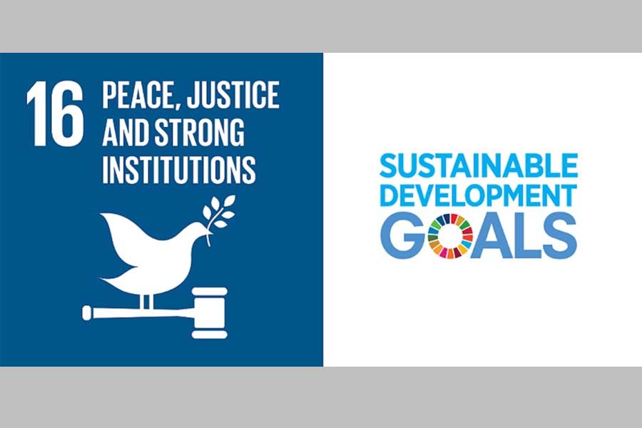 SDG 16: Promoting just, peaceful and inclusive societies