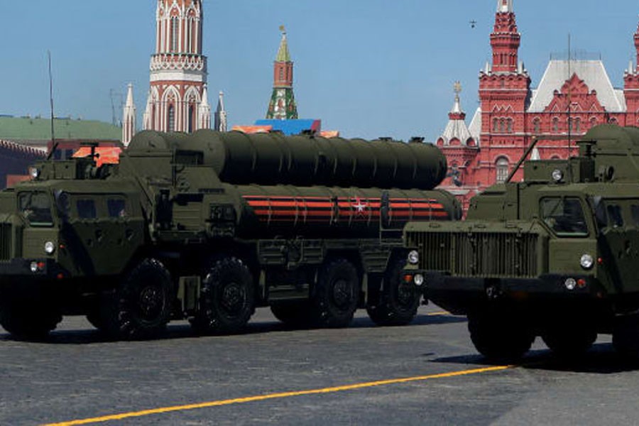 File Photo: S-400 systems in Red Square, Moscow, May 9, 2018 - Sergei Karpukhin/Reuters