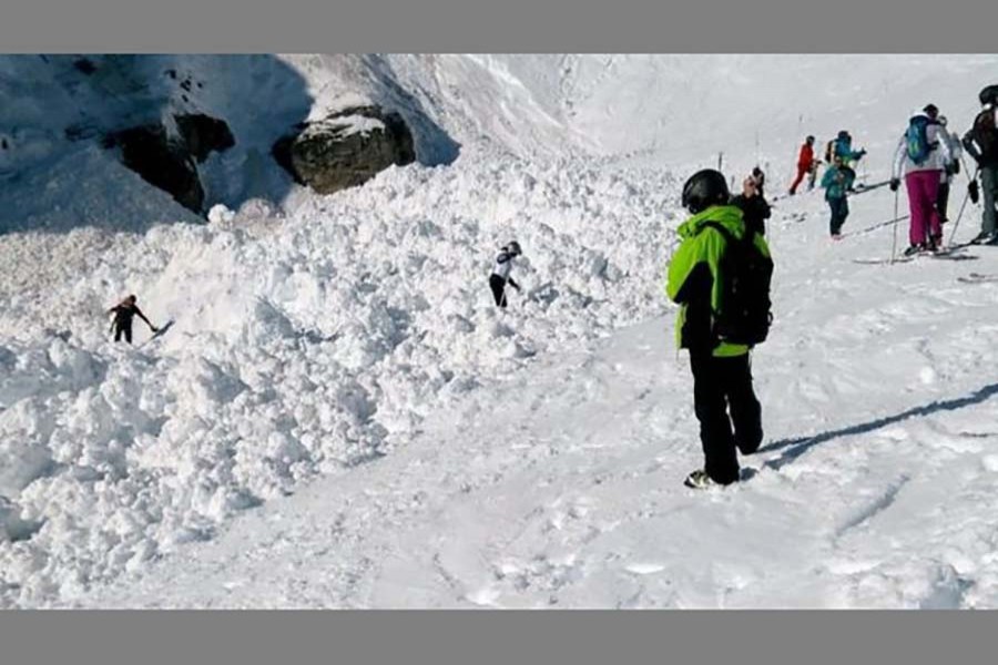 Rescuers have been digging through the snow looking for survivors. Photo: EPA