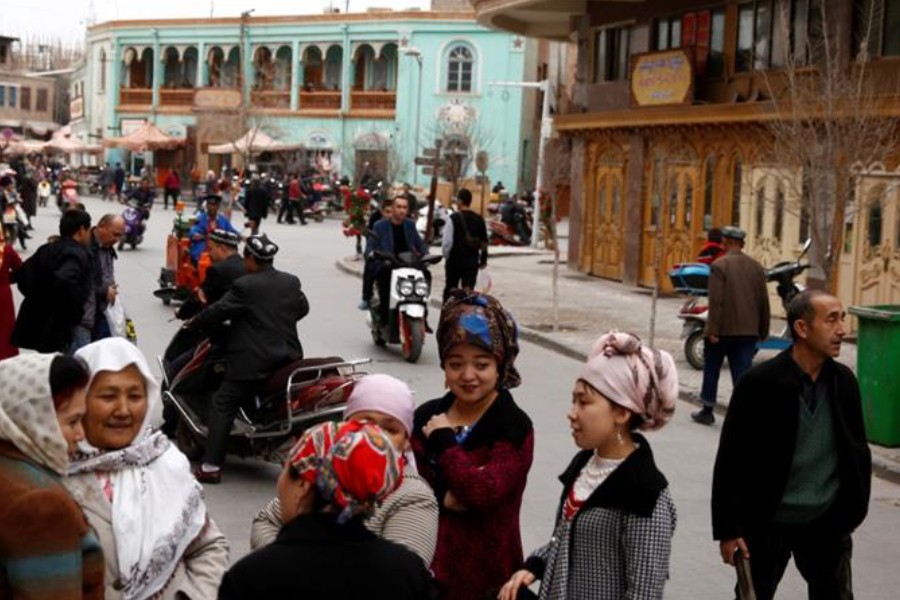 China has faced growing international opprobrium for setting up facilities that United Nations experts describe as detention centres holding more than one million Uighurs and other Muslims - Reuters file photophoto