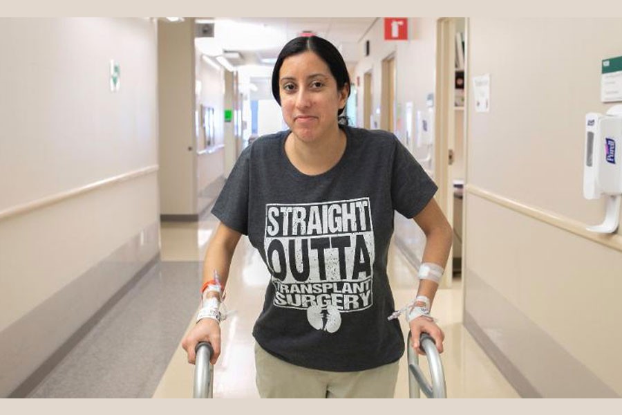 Nina Martinez donated a kidney in a historic surgery that was performed Monday - Photo Courtesy: Sarah Marie Mayo