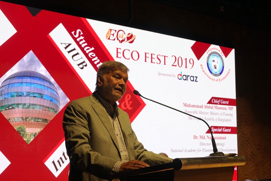 AIUB organises ECO FEST 2019