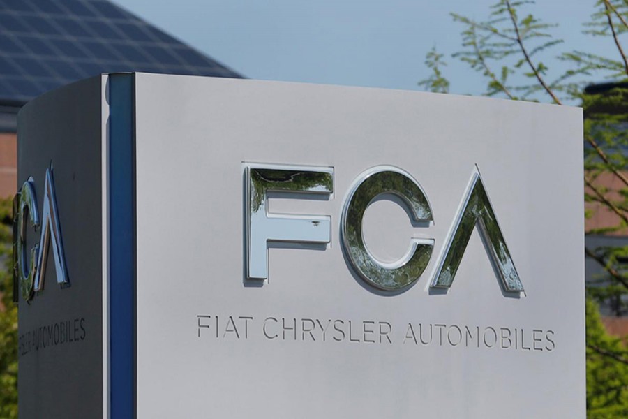 A Fiat Chrysler Automobiles (FCA) sign is seen at its US headquarters in Auburn Hills, Michigan, US on May 25, 2018 — Reuters photo