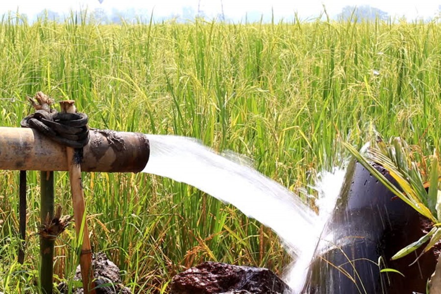 Technology to cope with scarcity of irrigation water   