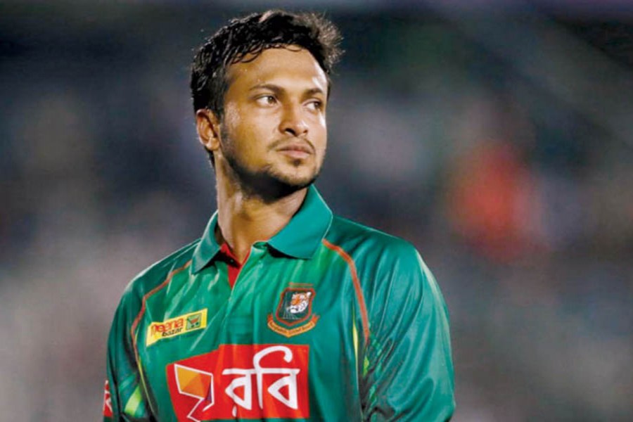 Shakib first Bangladeshi to score over 400 runs in WC